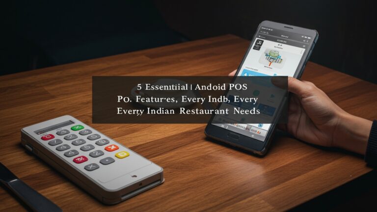 5 Essential Android POS Features Every Indian Restaurant Needs
