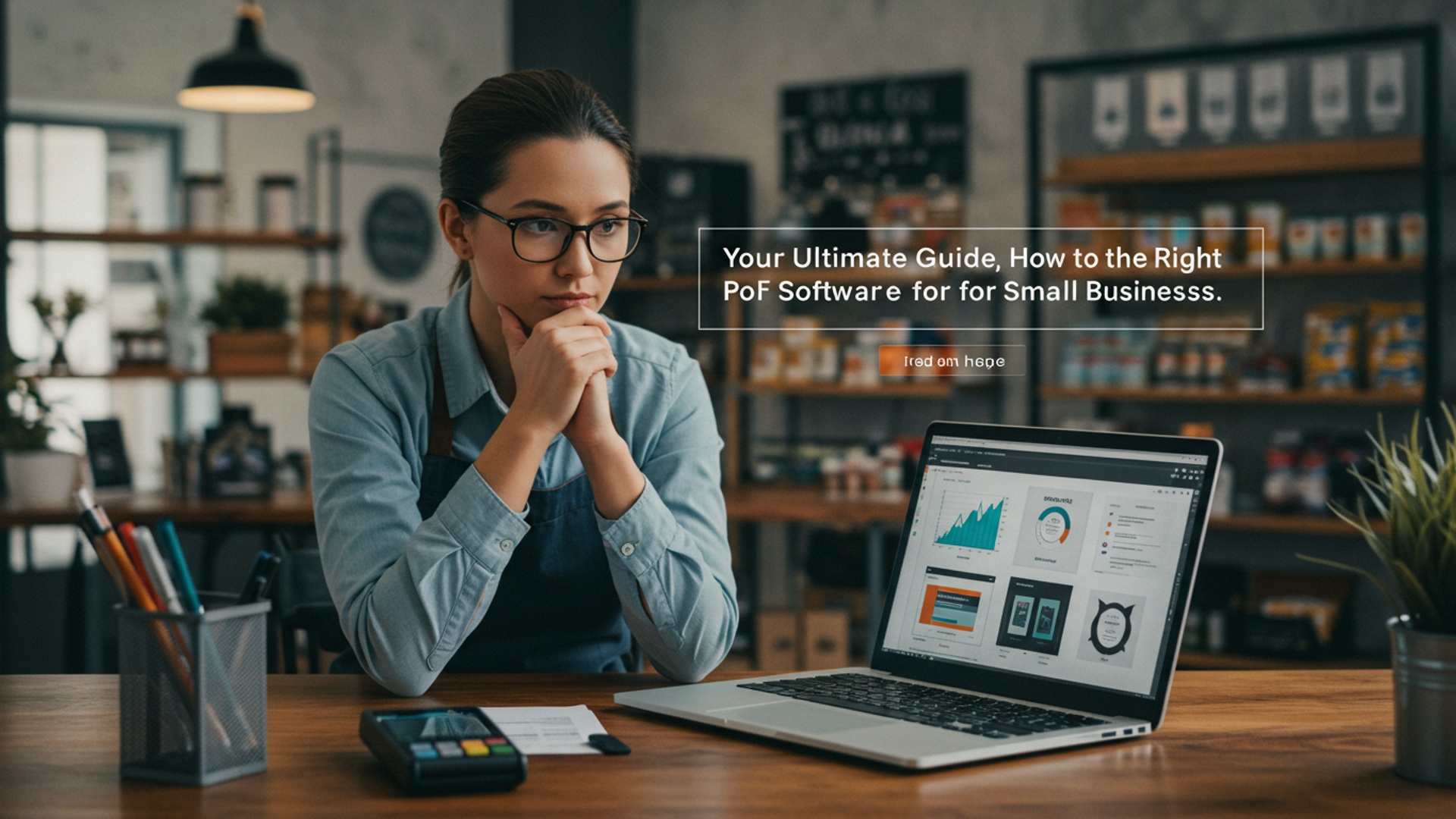 Your Ultimate Guide How to Select the Right POS Software for Small Businesses illustration