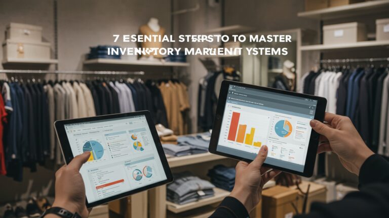 7 Essential Steps to Master Clothing Inventory Management Systems