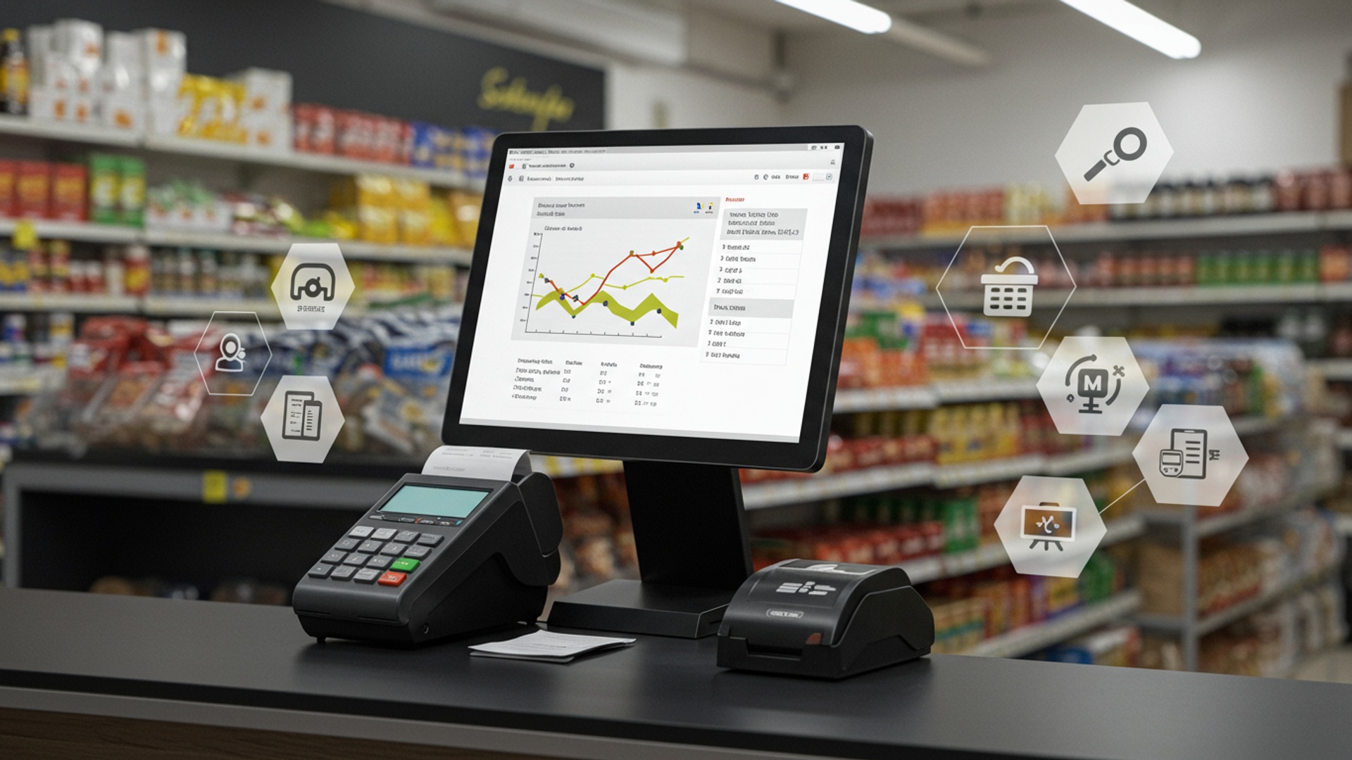 Discover the 7 Best POS Software Solutions for Your Kirana Store Business illustration