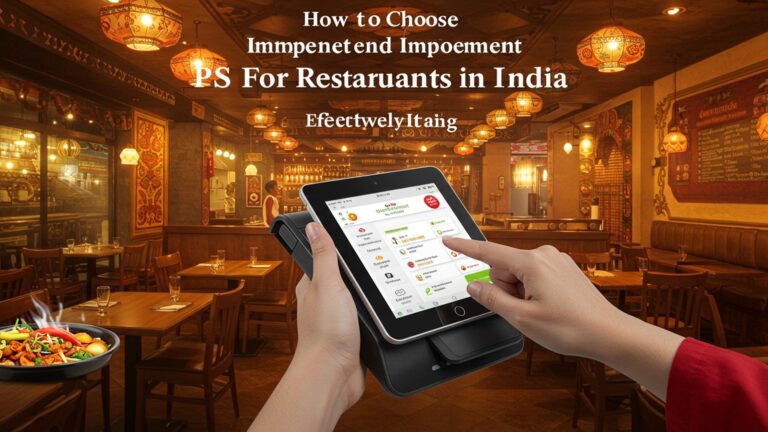 How to Choose and Implement Android POS for Restaurants in India Effectively