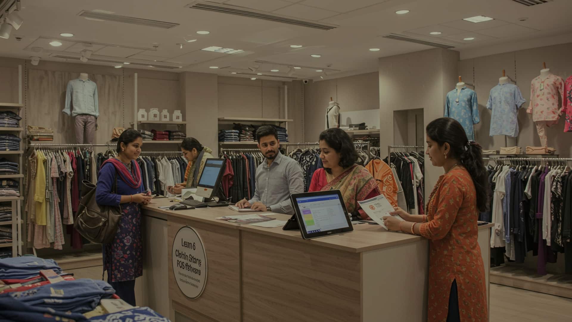 Learn 6 Smart Clothing Store POS Software Strategies for India illustration