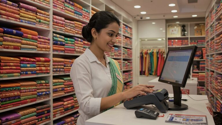 Learn 7 Smart Ways a POS System Boosts Saree Shop Sales