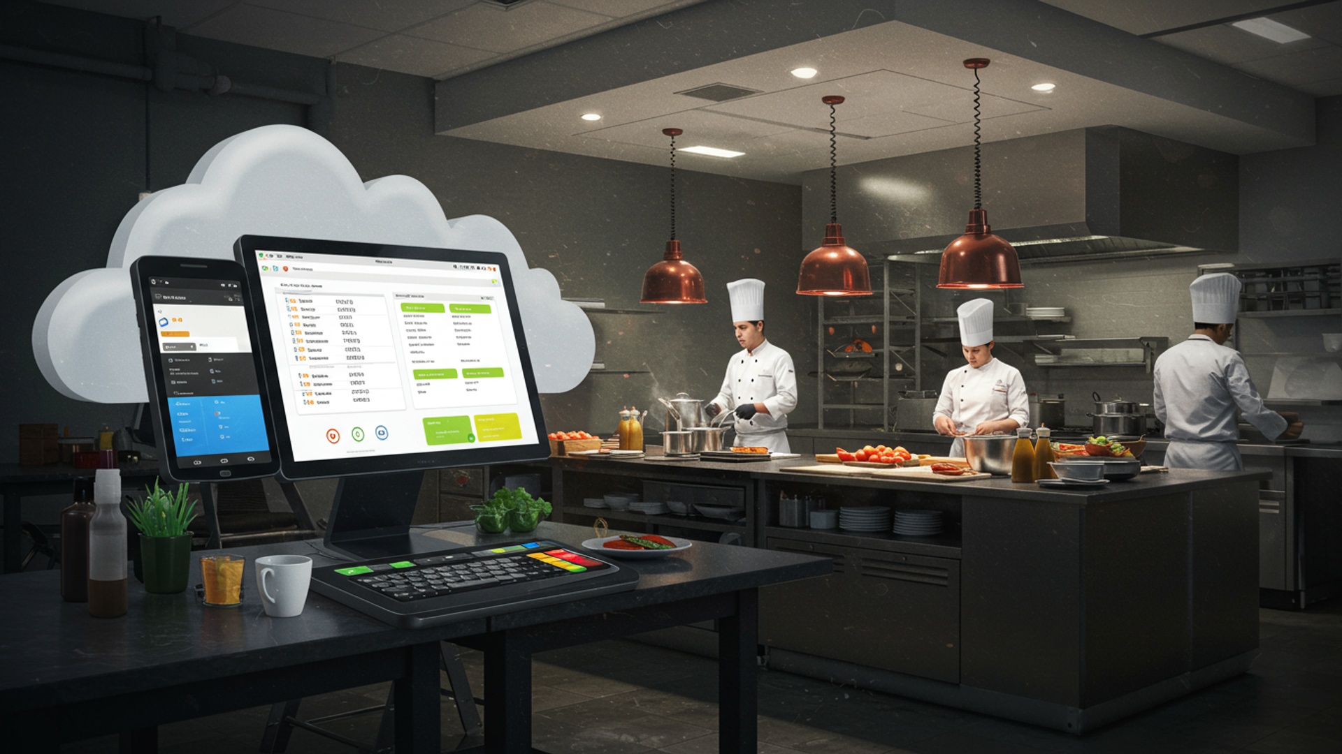 Learn How to Implement POS Software for Cloud Kitchen Success in India illustration