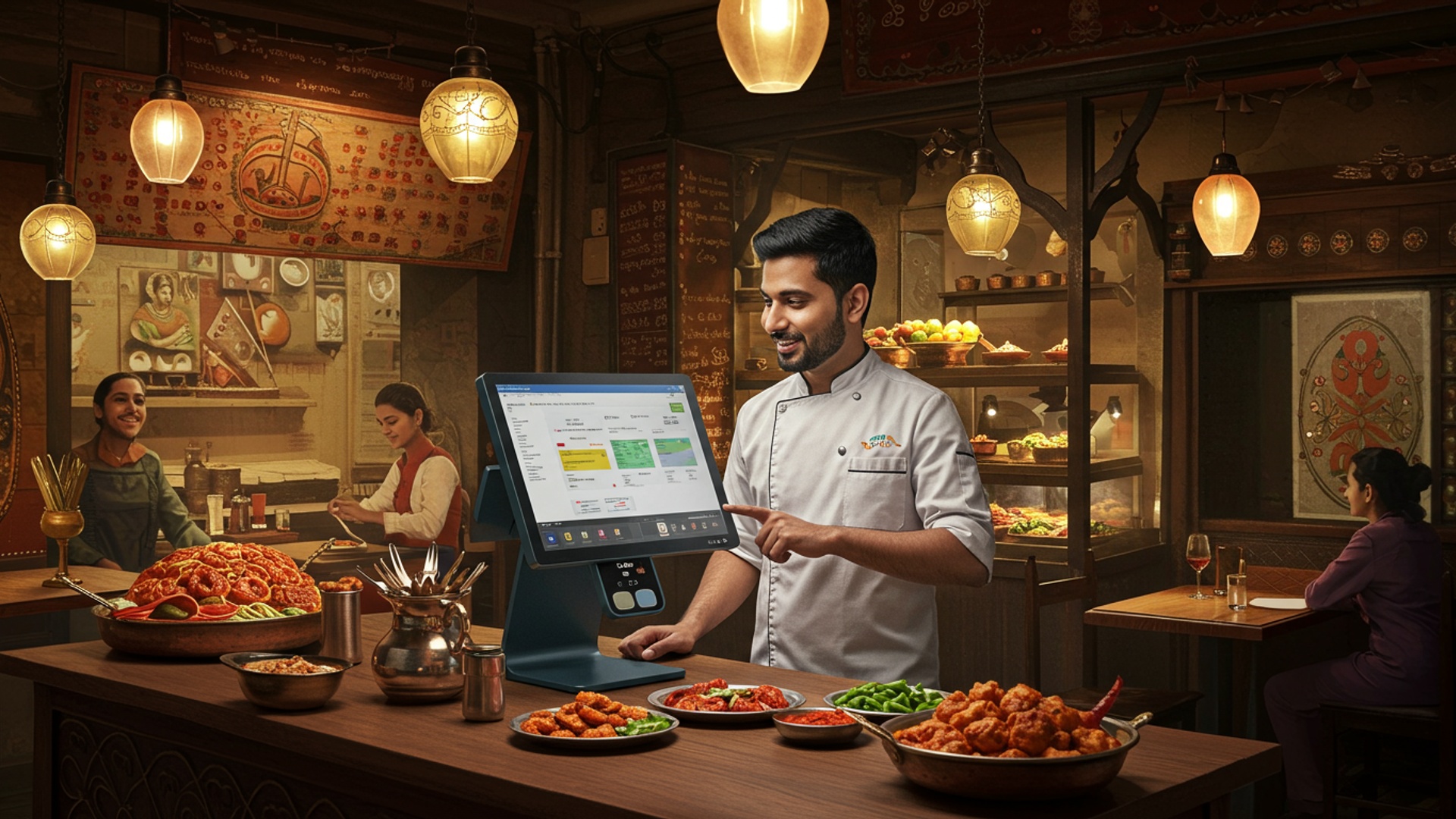 Learn How to Select and Implement a POS System for Small Indian Restaurants illustration