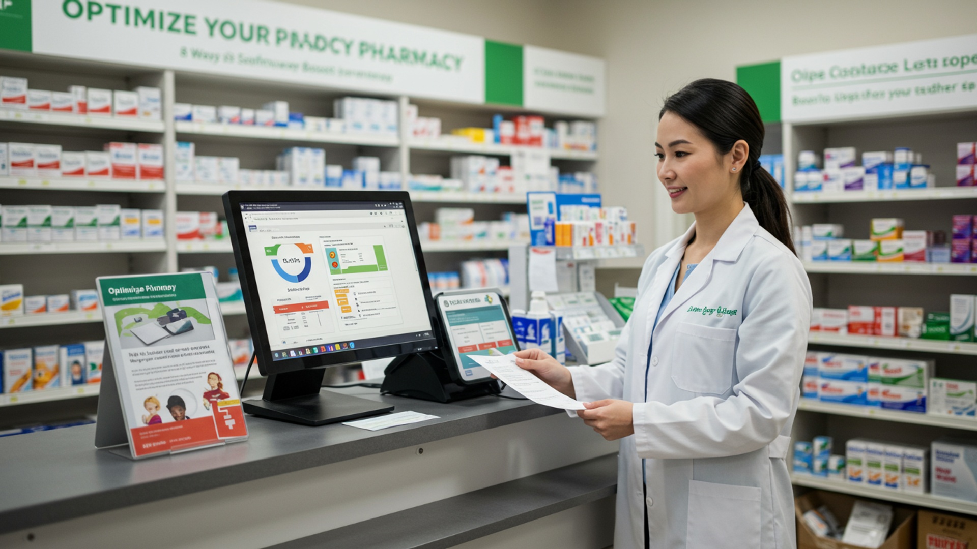 Optimize Your Pharmacy 8 Ways POS Software Boosts Patient Care and Profit illustration