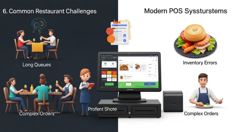 6 Common Restaurant Challenges Solved by Modern POS Systems