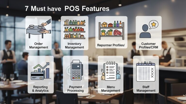 7 Must-Have Features Your Restaurant POS Software Needs to Thrive