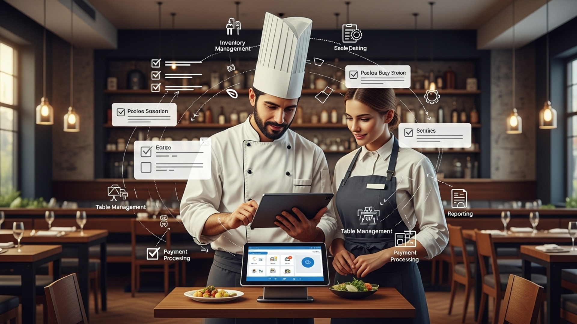 How to Choose the Best Restaurant POS System 7 Essential Tips illustration