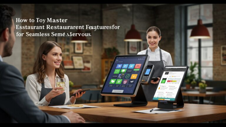 How to Master Essential Restaurant POS Features for Seamless Service