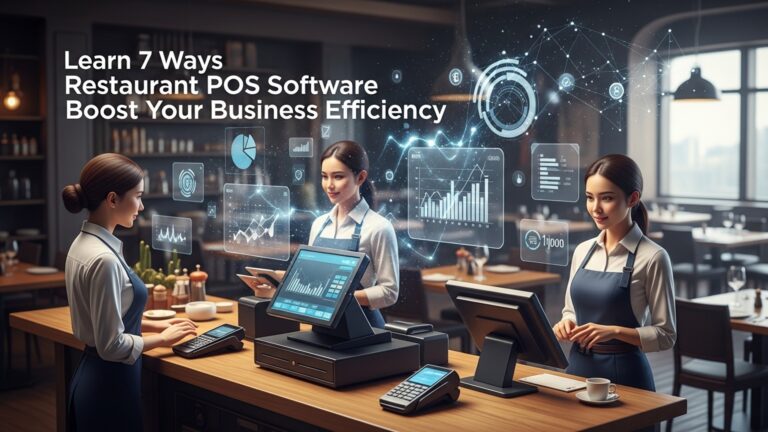 Learn 7 Ways Restaurant POS Software Boosts Your Business Efficiency
