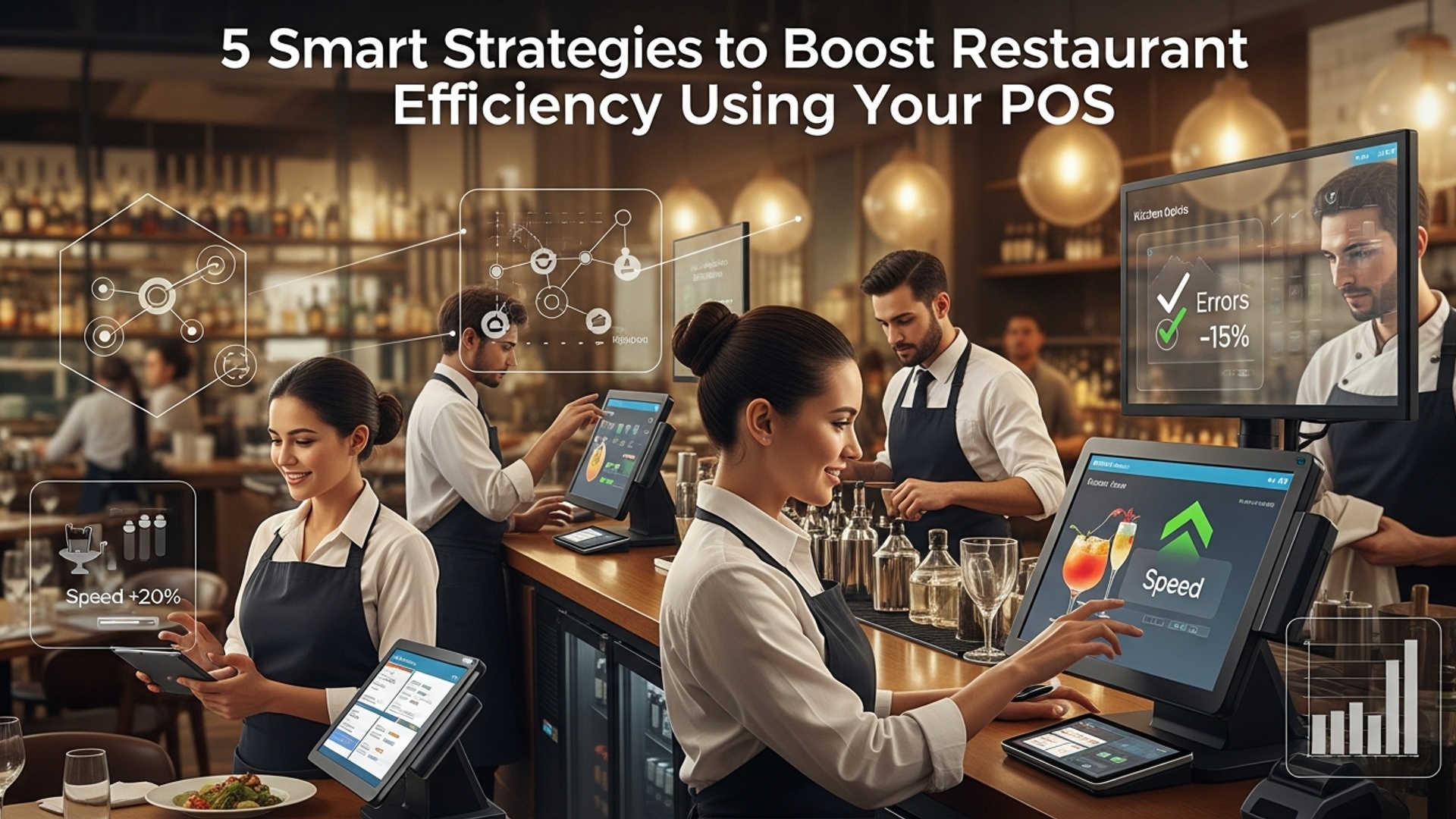Master 5 Smart Strategies to Boost Restaurant Efficiency Using Your POS illustration