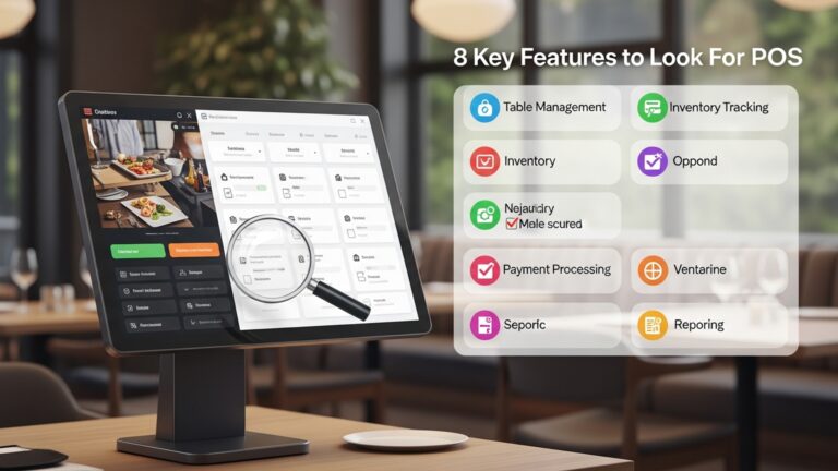 Master 8 Key Features to Look For in Restaurant POS Software