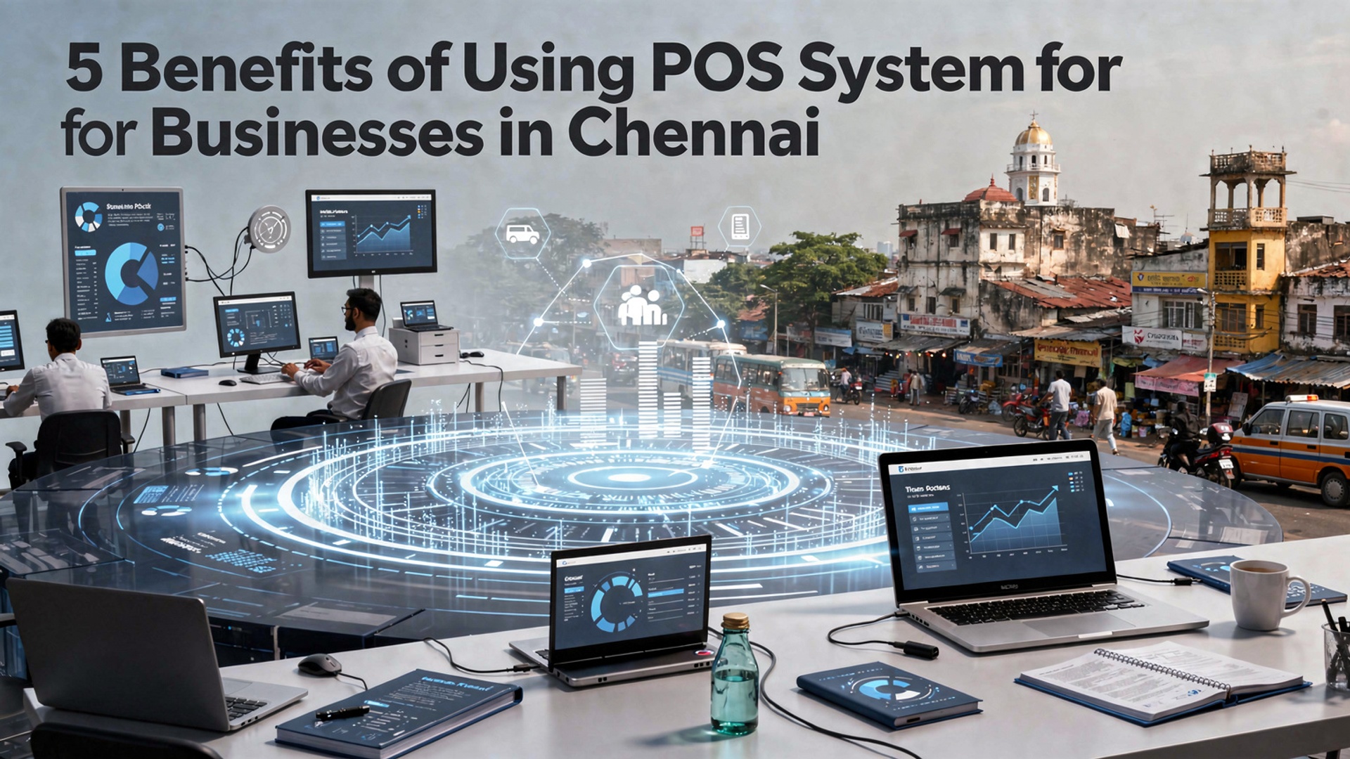 5 Benefits of Using POS Systems for Businesses in Chennai illustration