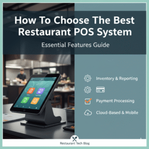 Best Restaurant POS System Essential Features