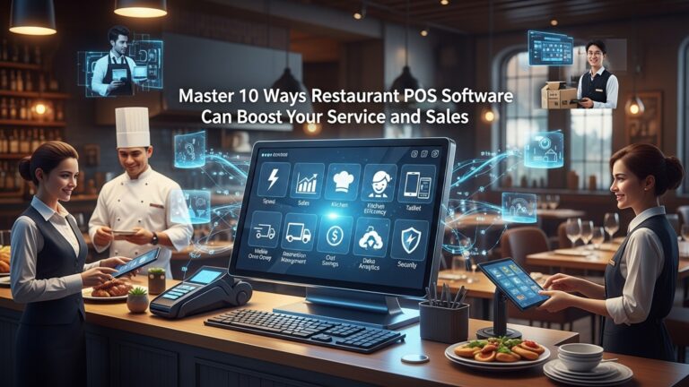 Master 10 Ways Restaurant POS Software Can Boost Your Service and Sales