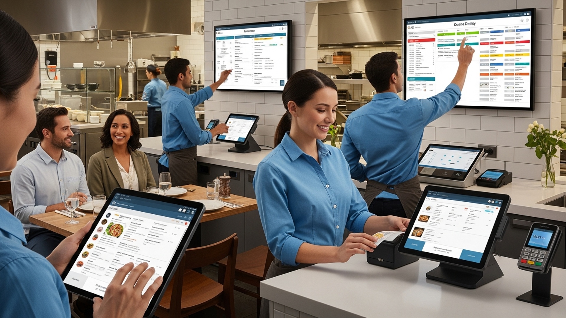 Master 8 Ways Restaurant POS Software Improves Operational Efficiency Daily illustration