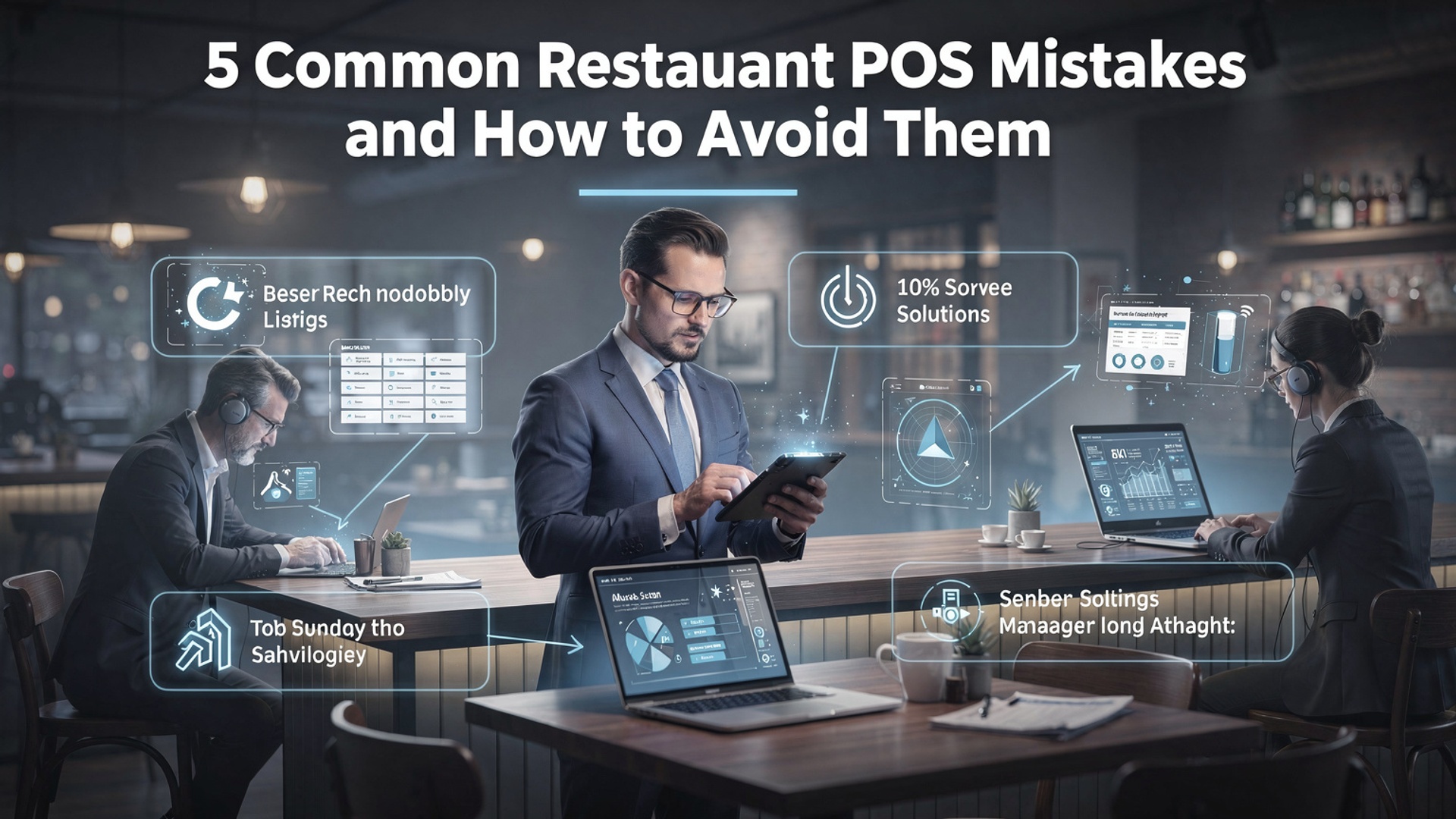 5 Common Restaurant POS Mistakes and How to Avoid Them illustration