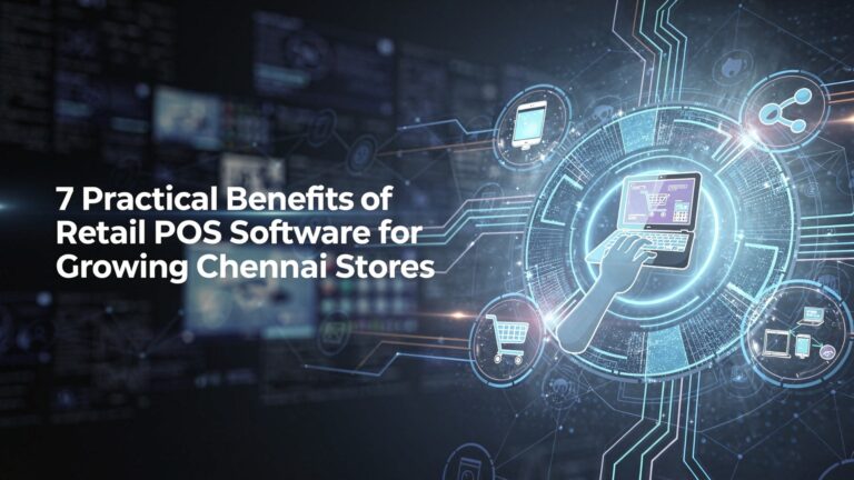 7 Practical Benefits of Retail POS Software for Growing Chennai Stores