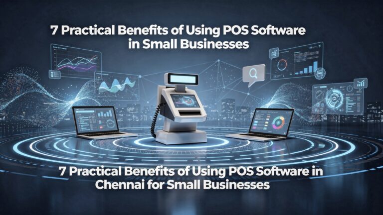 7 Practical Benefits of Using POS Software in Chennai for Small Businesses