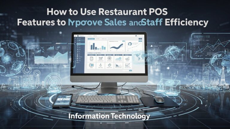 How to Use Restaurant POS Features to Improve Orders Sales and Staff Efficiency