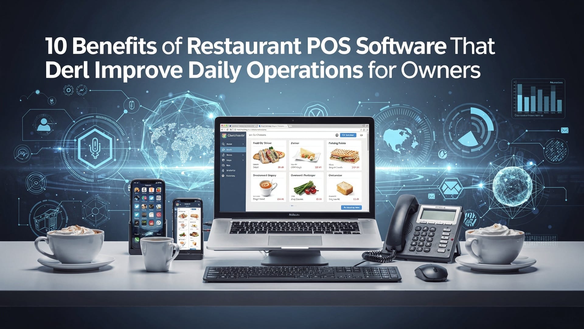 10 Benefits of Restaurant POS Software That Improve Daily Operations for Owners illustration