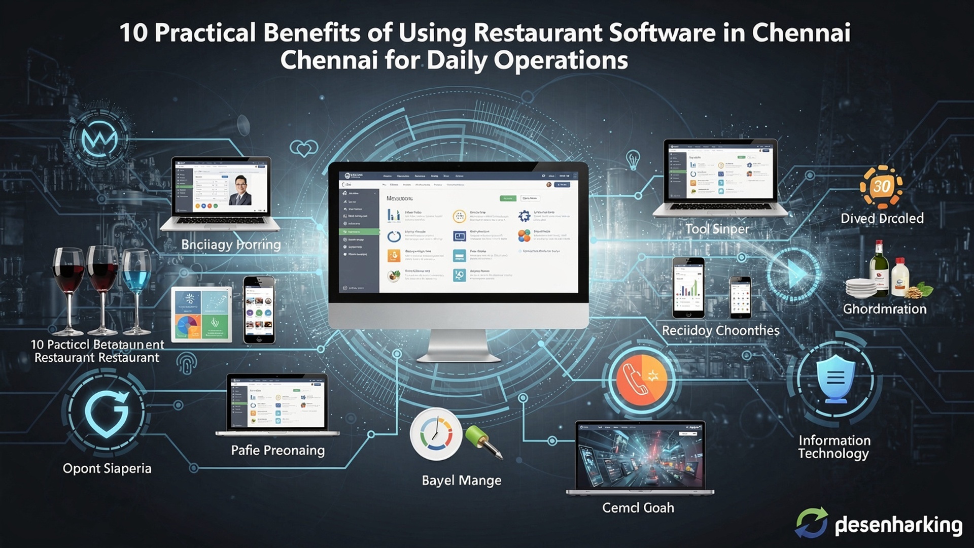 10 Practical Benefits of Using Restaurant Software in Chennai for Daily Operations illustration