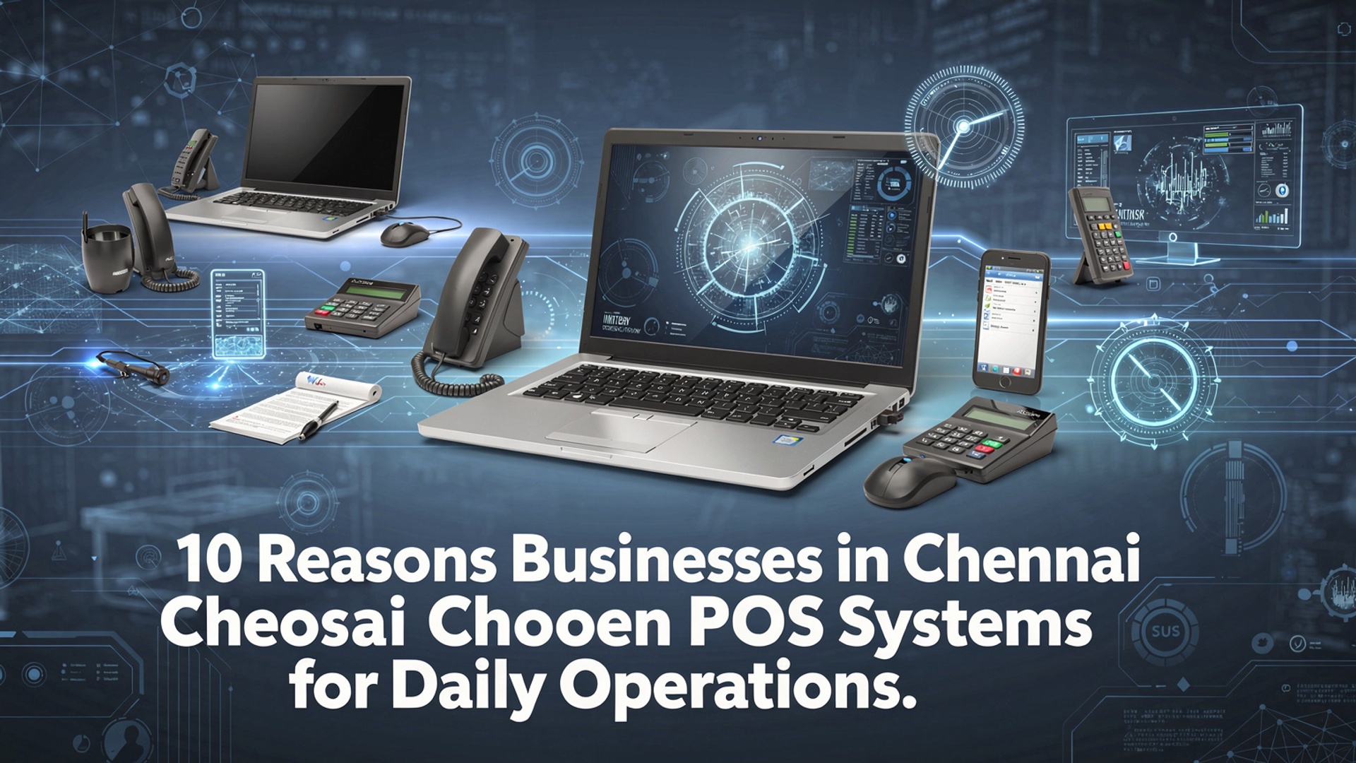 10 Reasons Businesses in Chennai Choose POS Systems for Daily Operations illustration