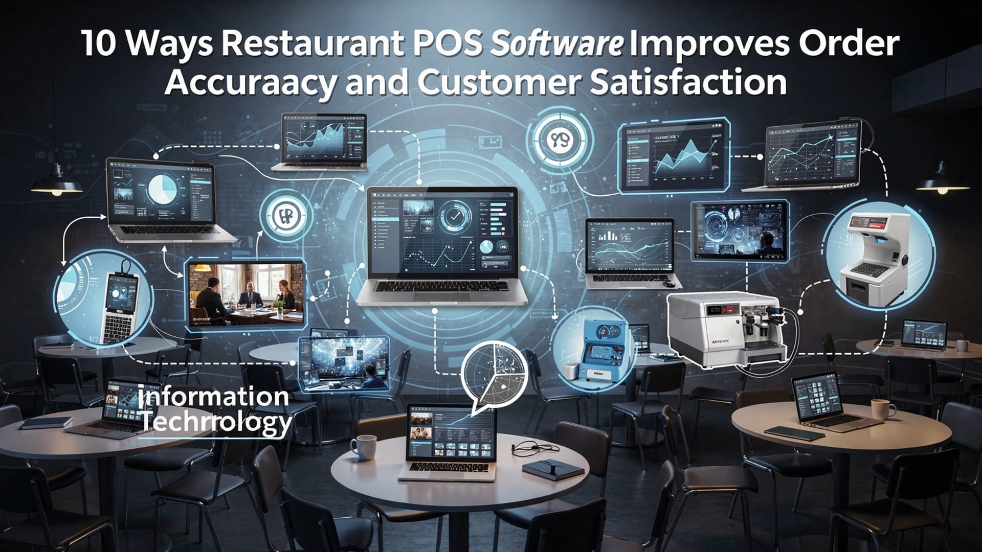 10 Ways Restaurant POS Software Improves Order Accuracy and Customer Satisfaction illustration