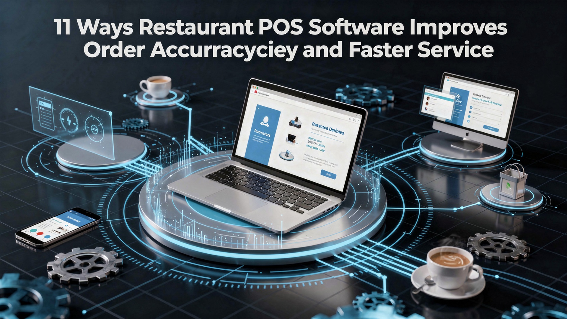 11 Ways Restaurant POS Software Improves Order Accuracy and Faster Service illustration
