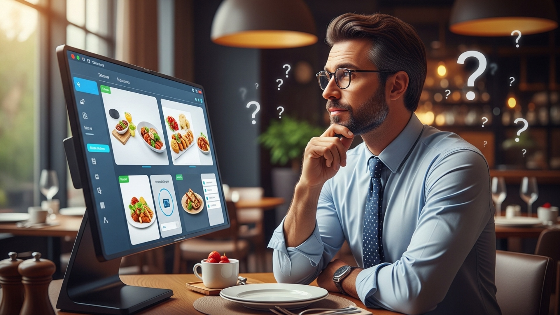 5 Crucial Questions to Ask When Choosing Restaurant POS Software illustration