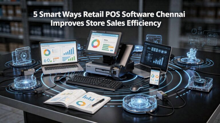 5 Smart Ways Retail POS Software Chennai Improves Store Sales Efficiency