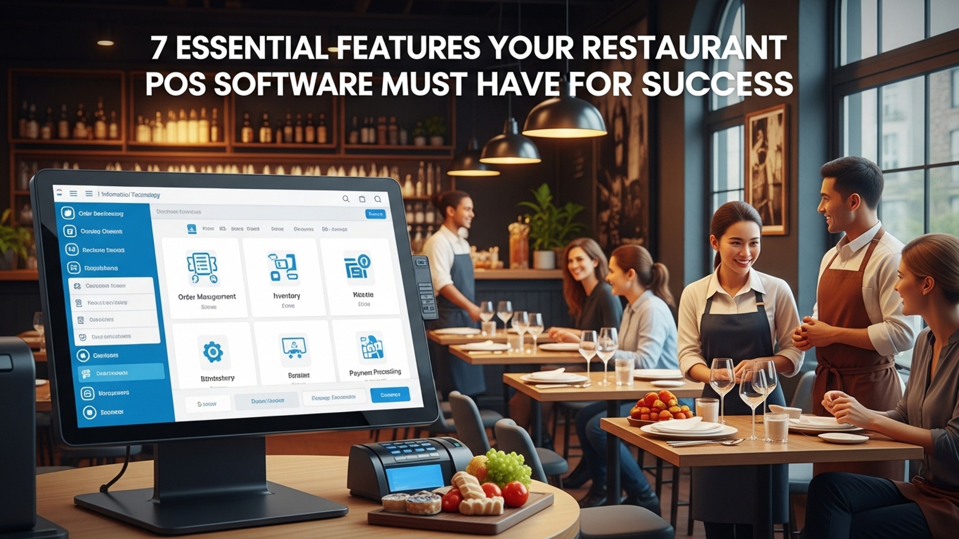 7 Essential Features Your Restaurant POS Software Must Have for Success illustration