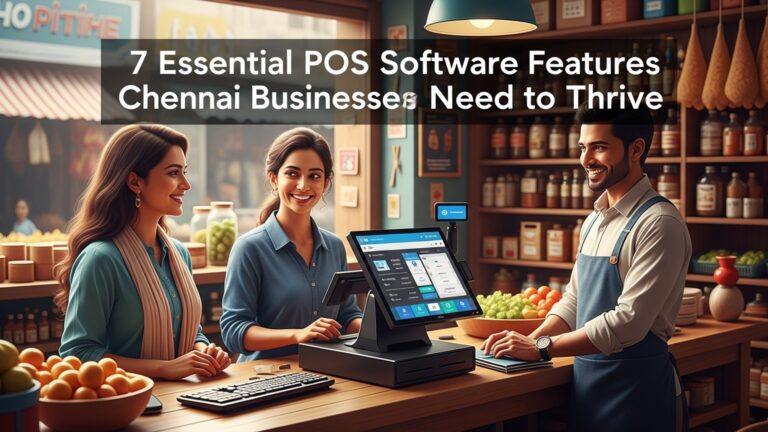 7 Essential POS Software Features Chennai Businesses Need to Thrive