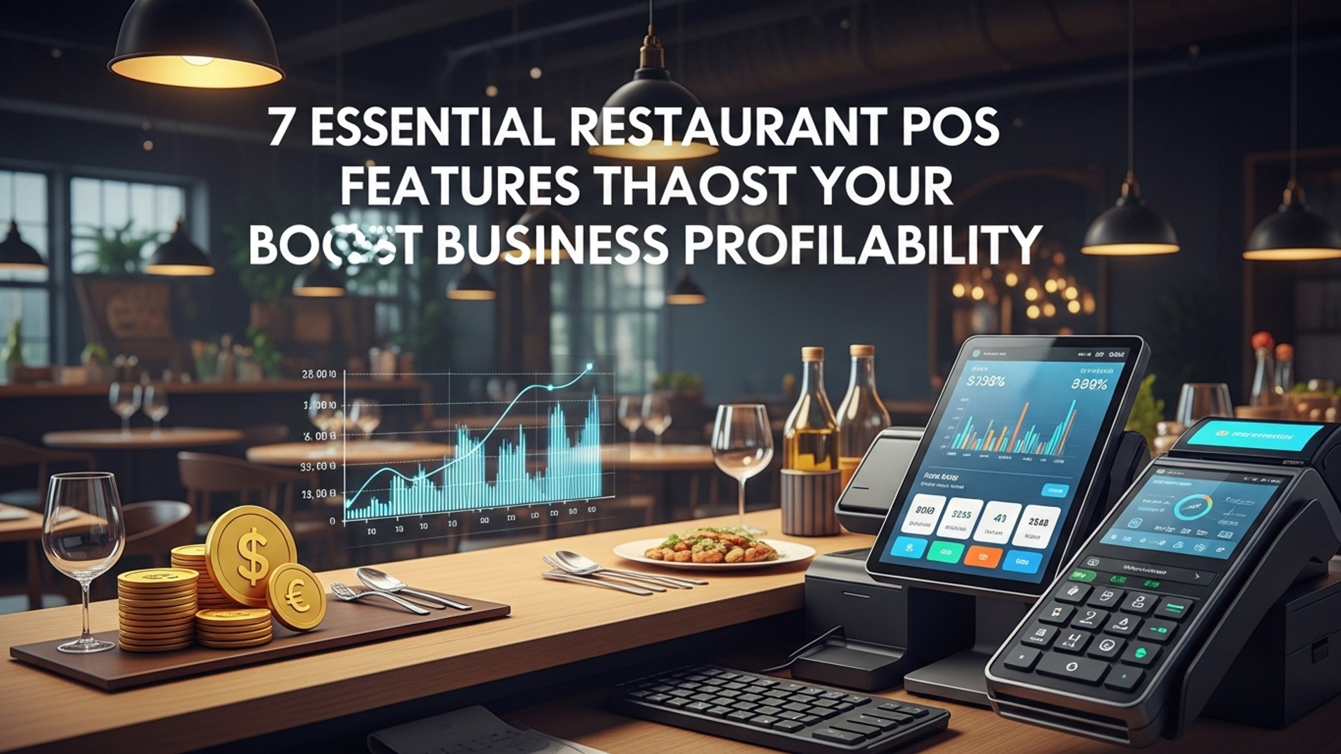 7 Essential Restaurant POS Features That Boost Your Business Profitability illustration