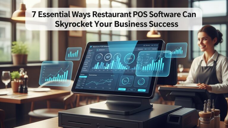 7 Essential Ways Restaurant POS Software Can Skyrocket Your Business Success