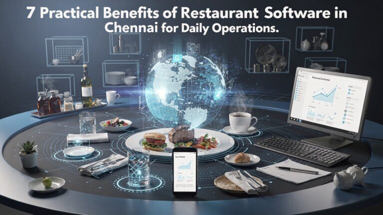 7 Practical Benefits of Restaurant Software in Chennai for Daily Operations