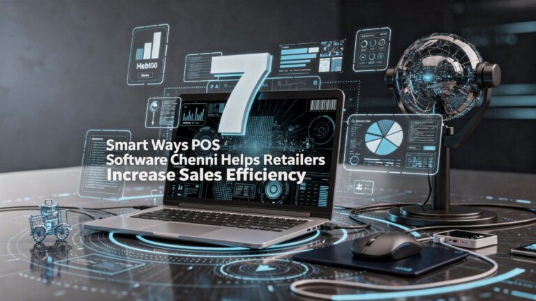 7 Smart Ways POS Software Chennai Helps Retailers Increase Sales Efficiency