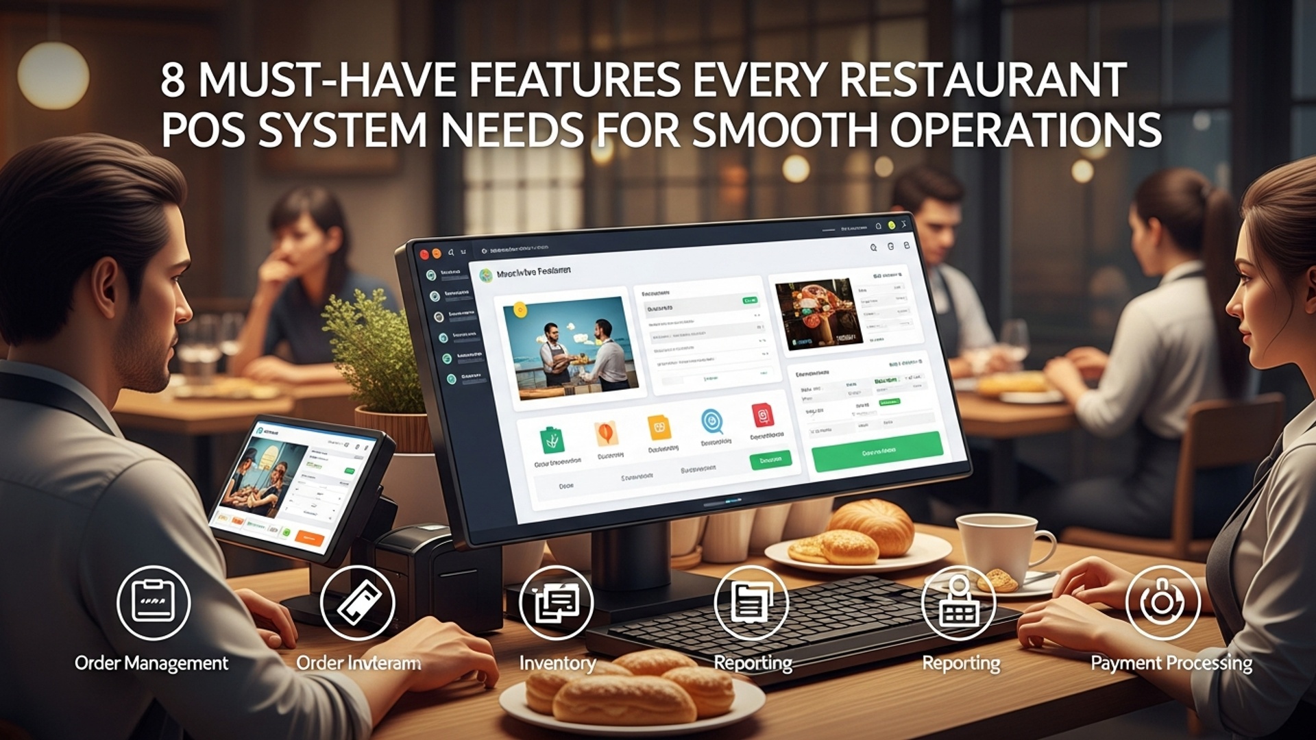 8 Must-Have Features Every Restaurant POS System Needs for Smooth Operations illustration