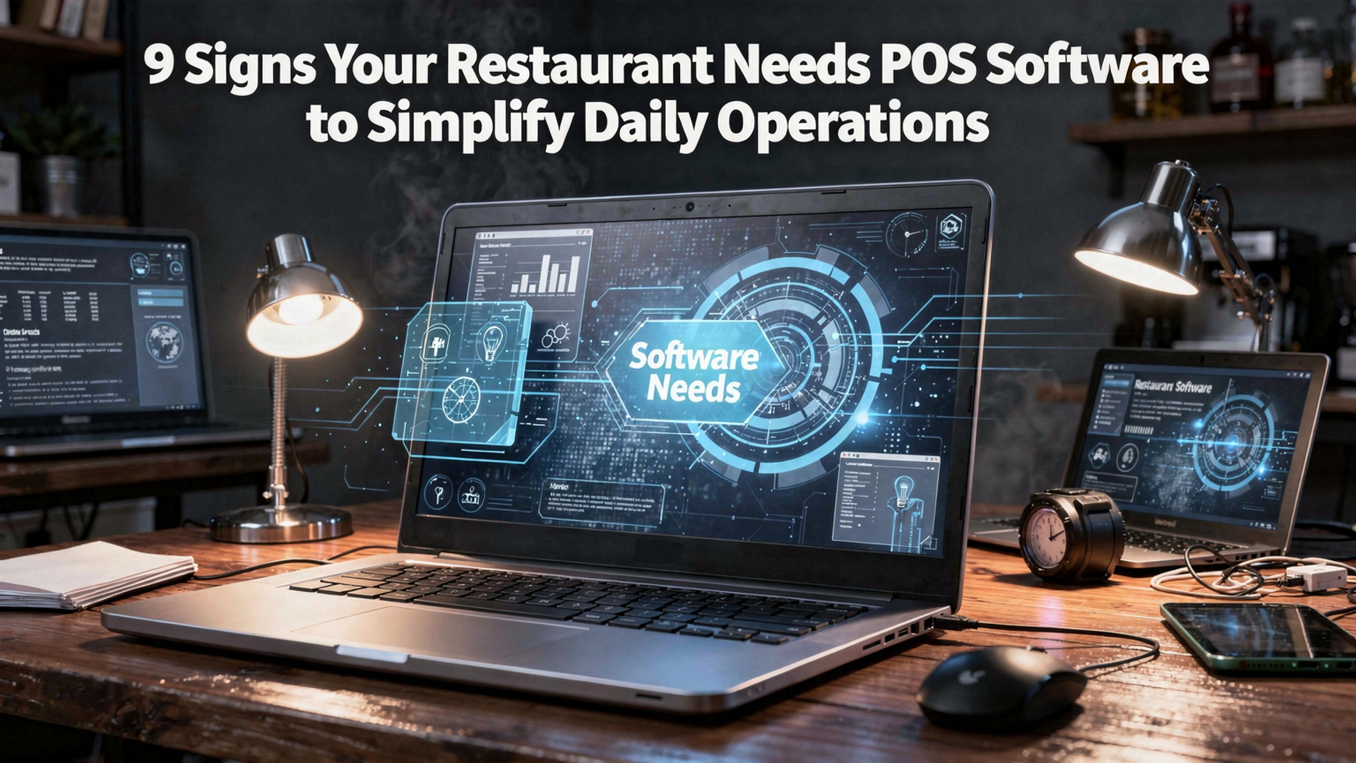 9 Signs Your Restaurant Needs POS Software to Simplify Daily Operations illustration