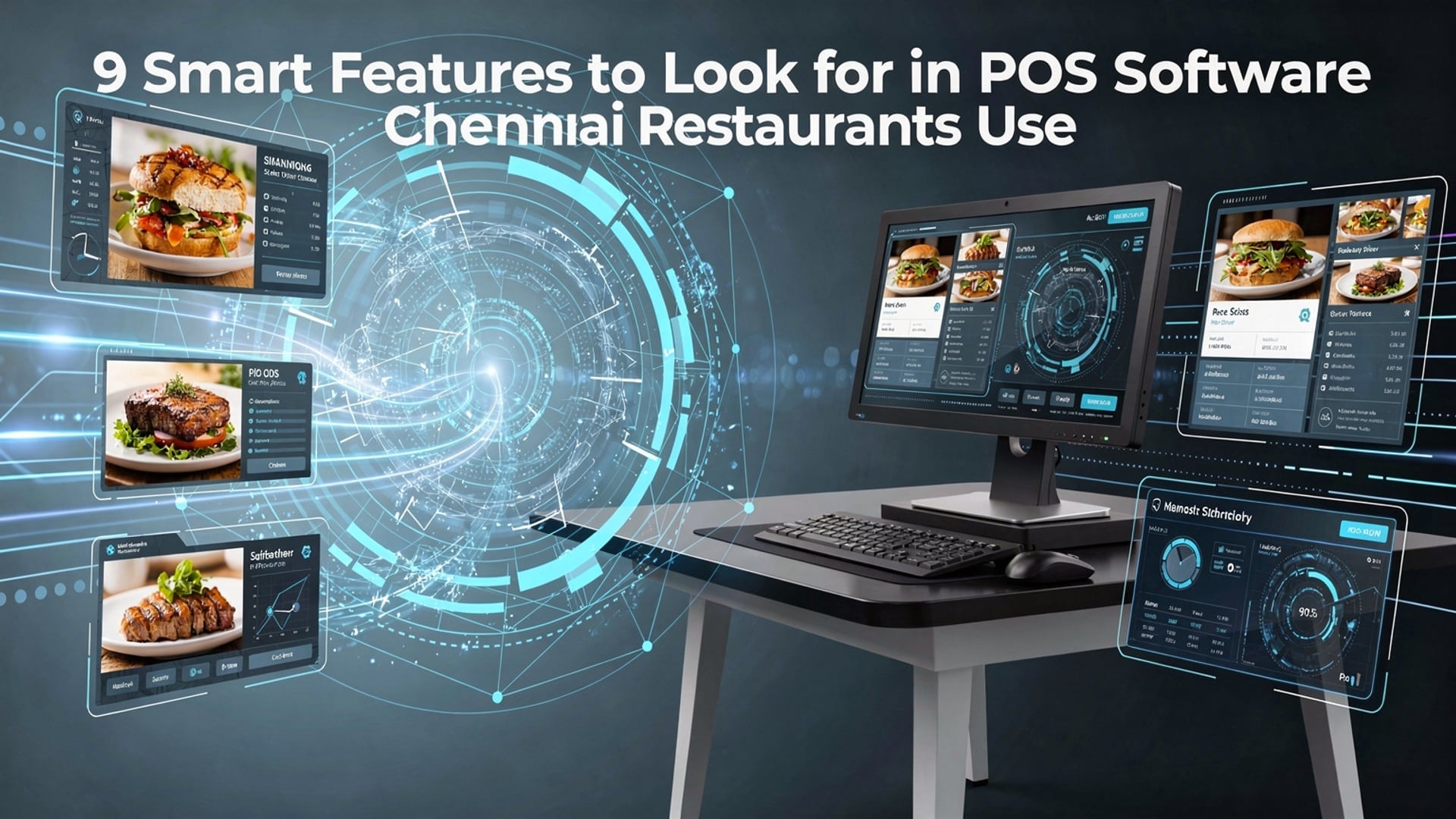 9 Smart Features to Look for in POS Software Chennai Restaurants Use illustration