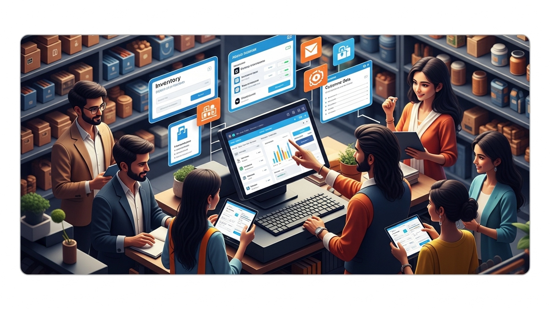 Boost Your Business 10 Must-Have Features for a POS System in Chennai illustration