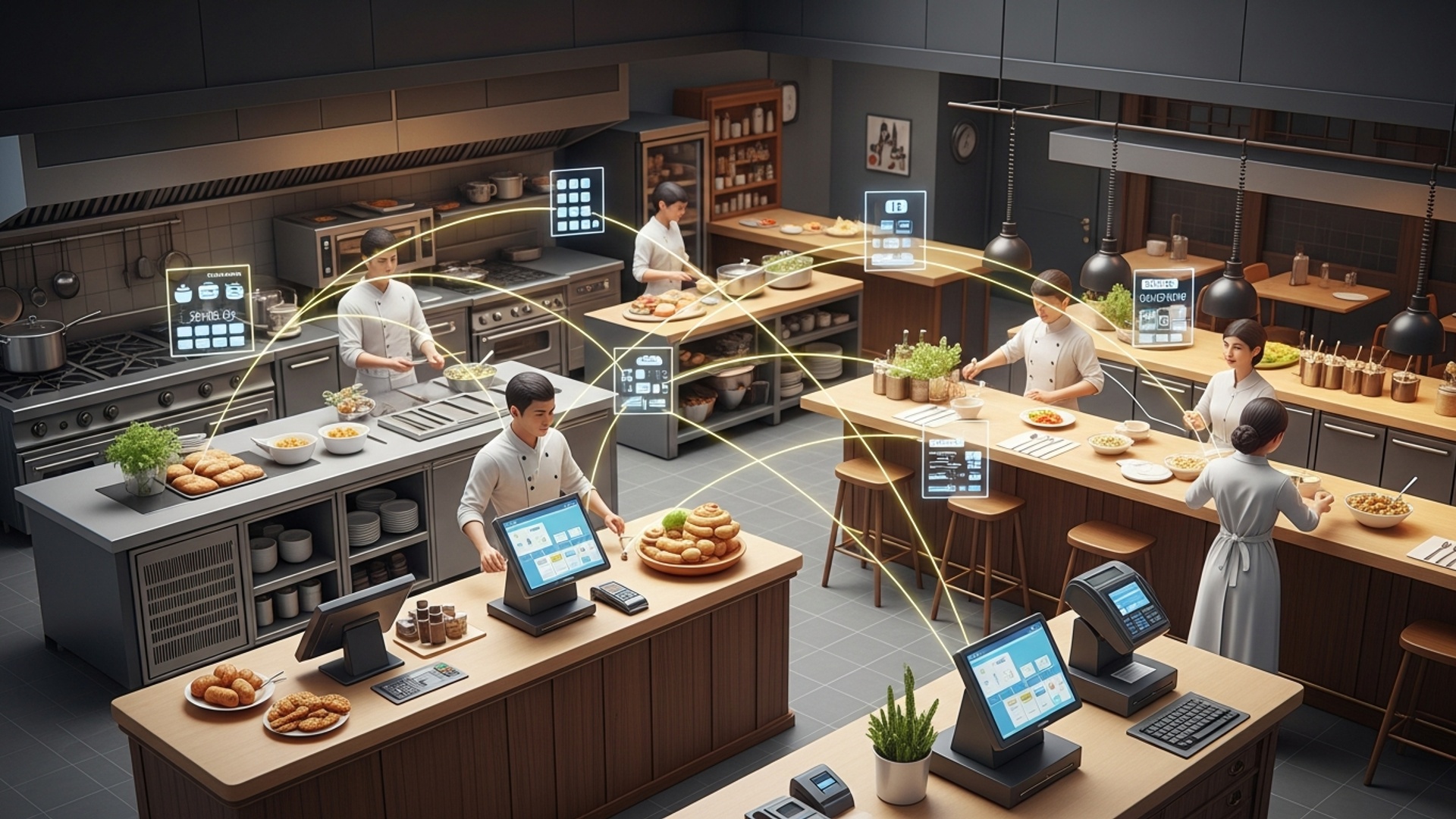 Discover Seven Ways Restaurant POS Software Boosts Your Business Profits illustration