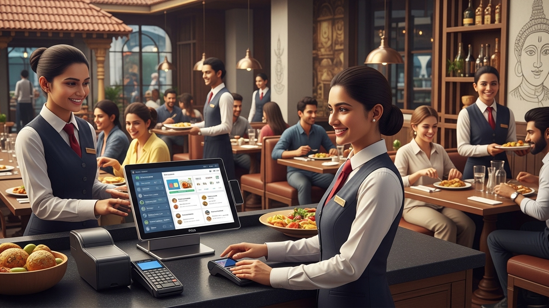 How 10 Best POS Systems Enhance Customer Service in Chennai Eateries illustration