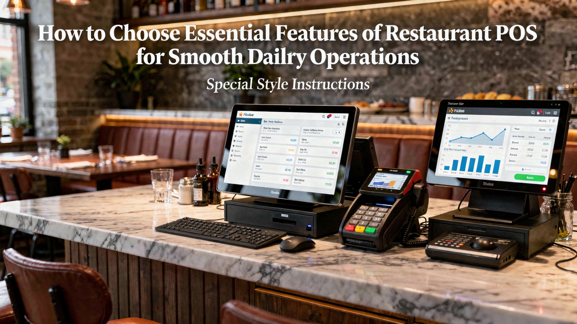 How to Choose Essential Features of Restaurant POS for Smooth Daily Operations illustration