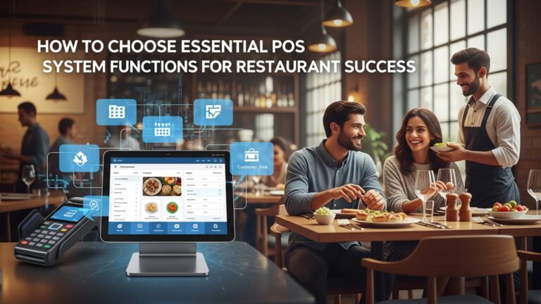 How to Choose Essential POS System Functions for Restaurant Success