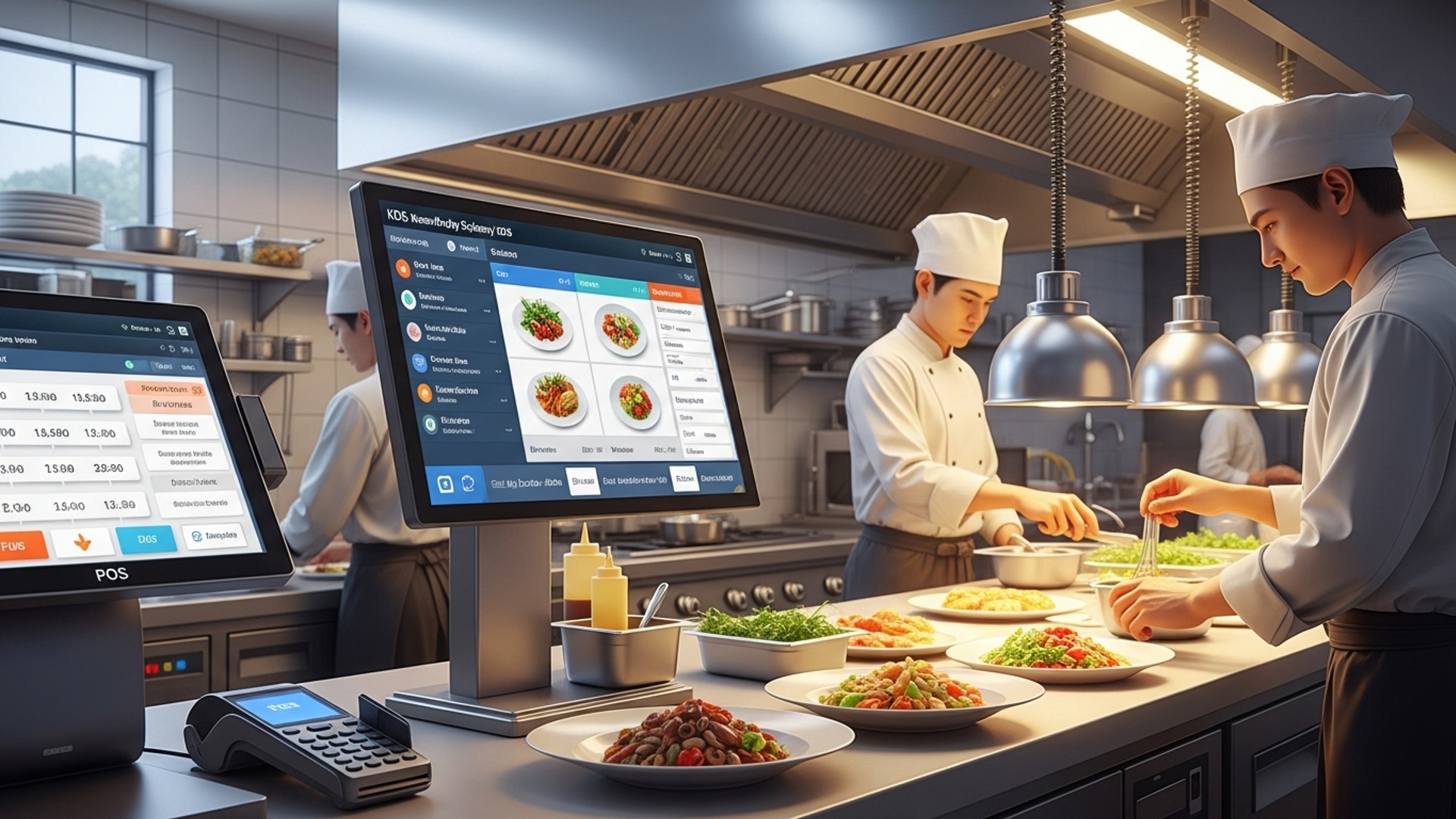 How to Maximize Kitchen Efficiency Using POS Software and a KDS illustration