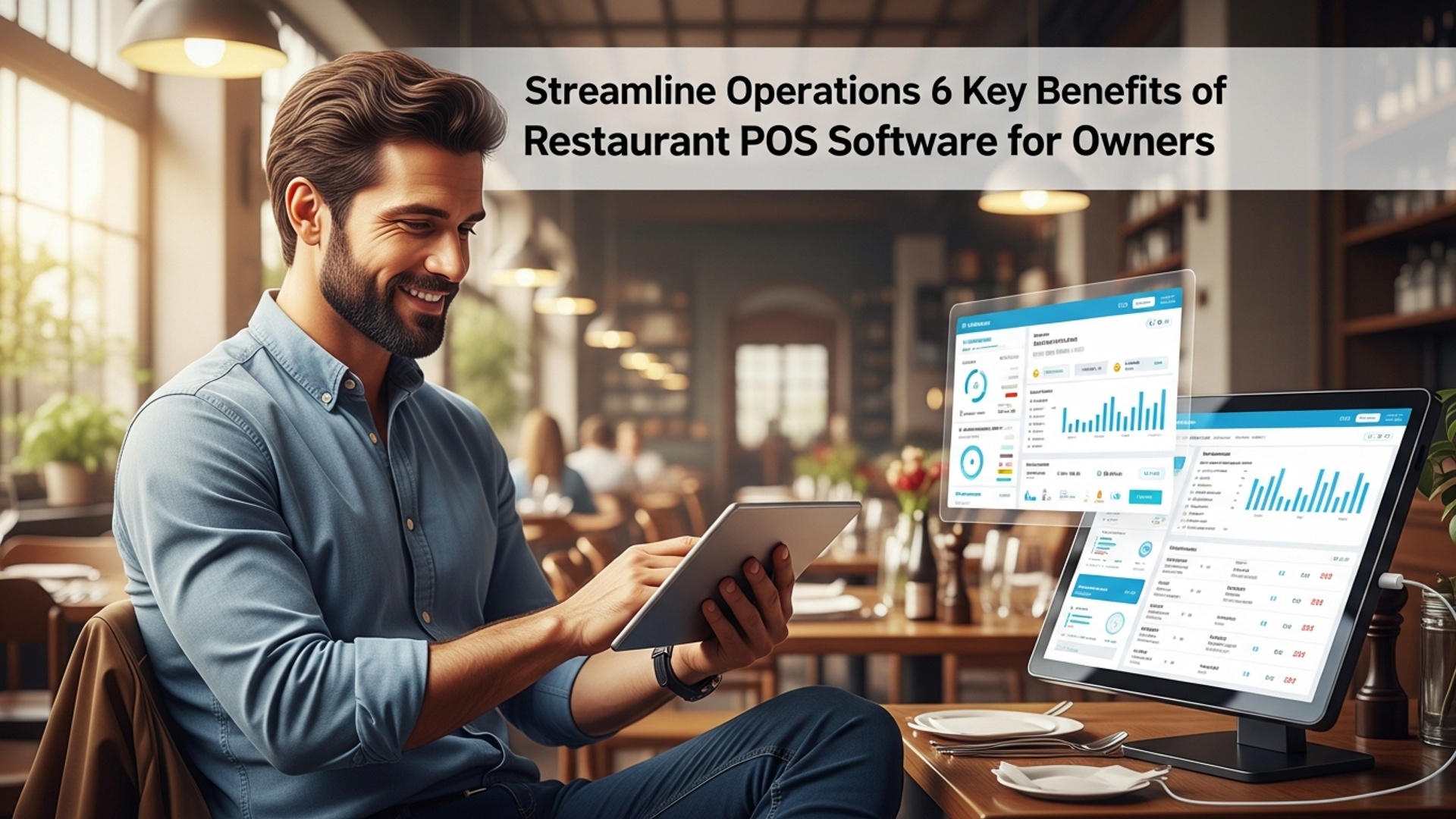 Streamline Operations 6 Key Benefits of Restaurant POS Software for Owners illustration