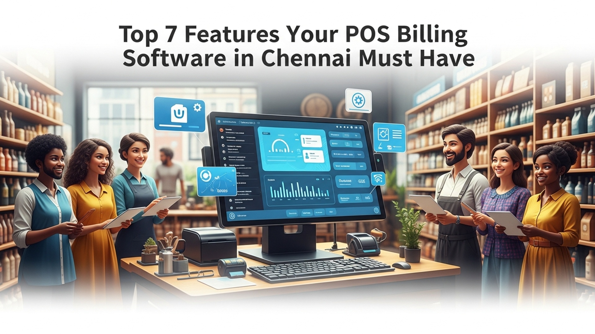 Top 7 Features Your POS Billing Software in Chennai Must Have illustration
