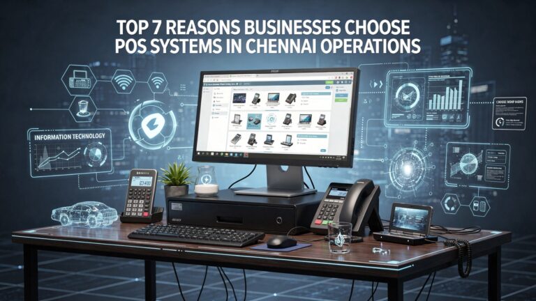 Top 7 Reasons Businesses Choose POS Systems in Chennai Operations